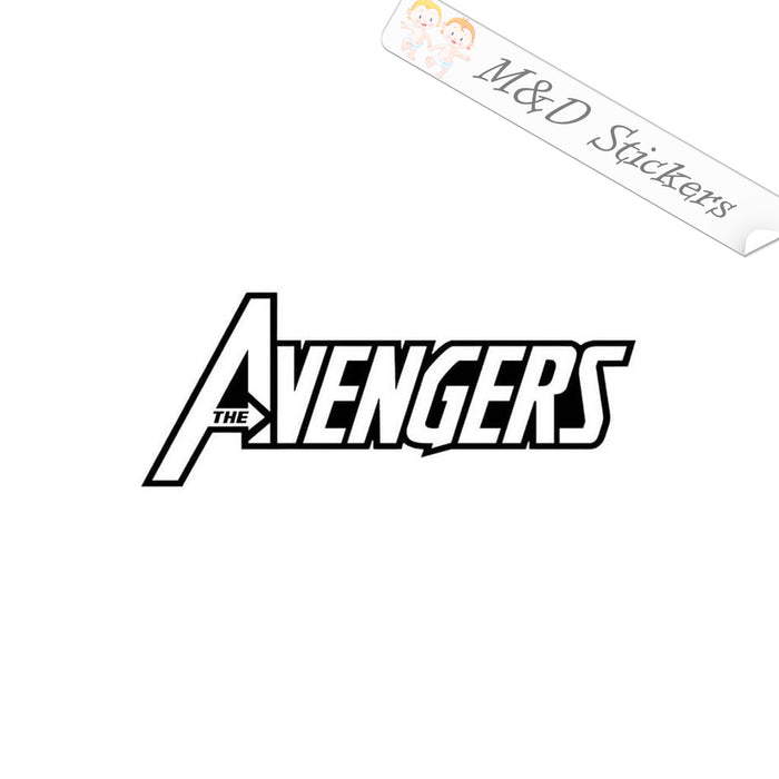 2x Avengers Vinyl Decal Sticker Different colors & size for Cars/Bikes/Windows