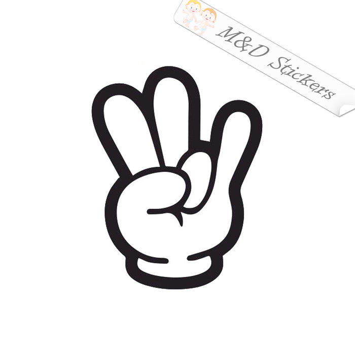 2x Shocker Vinyl Decal Sticker Different colors & size for Cars/Bikes/Windows