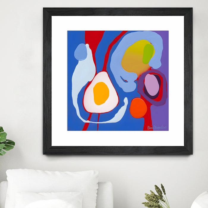 Matted and Framed Black / 30 x 30 inches