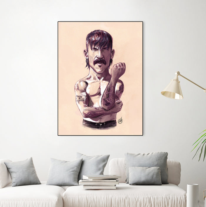 Anthony Kiedis - Unlimited Love by Charlie Casado on GIANT ART - white character design