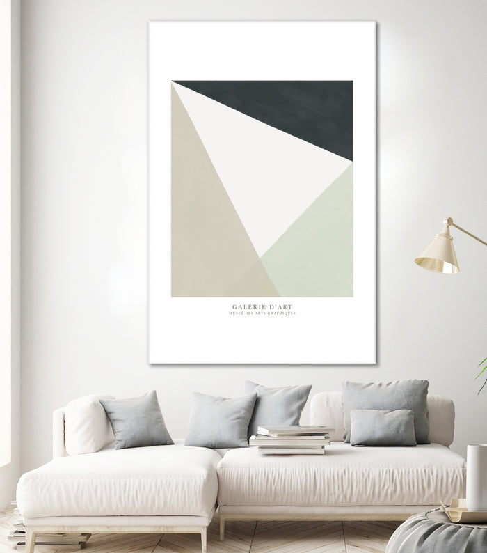 Art Graphique I by M Studio on GIANT ART - beige scandinavian