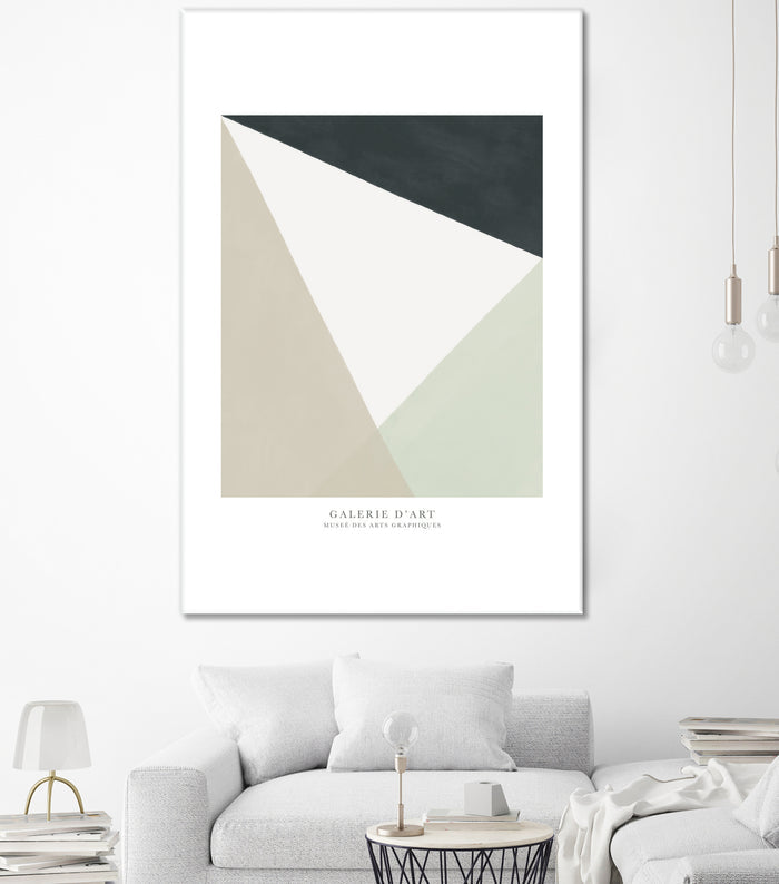 Art Graphique I by M Studio on GIANT ART - beige scandinavian