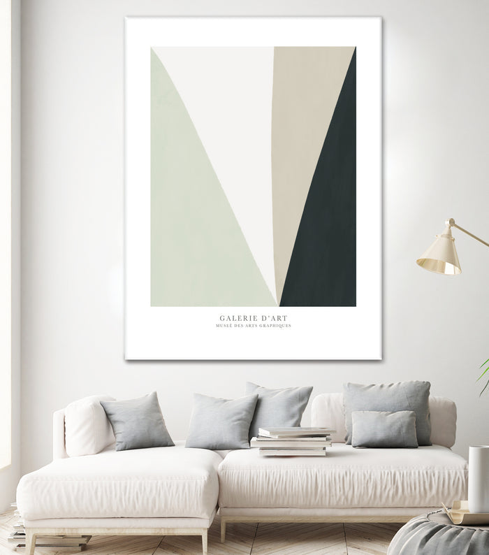 Art Graphique II by M studio on GIANT ART - beige scandinavian