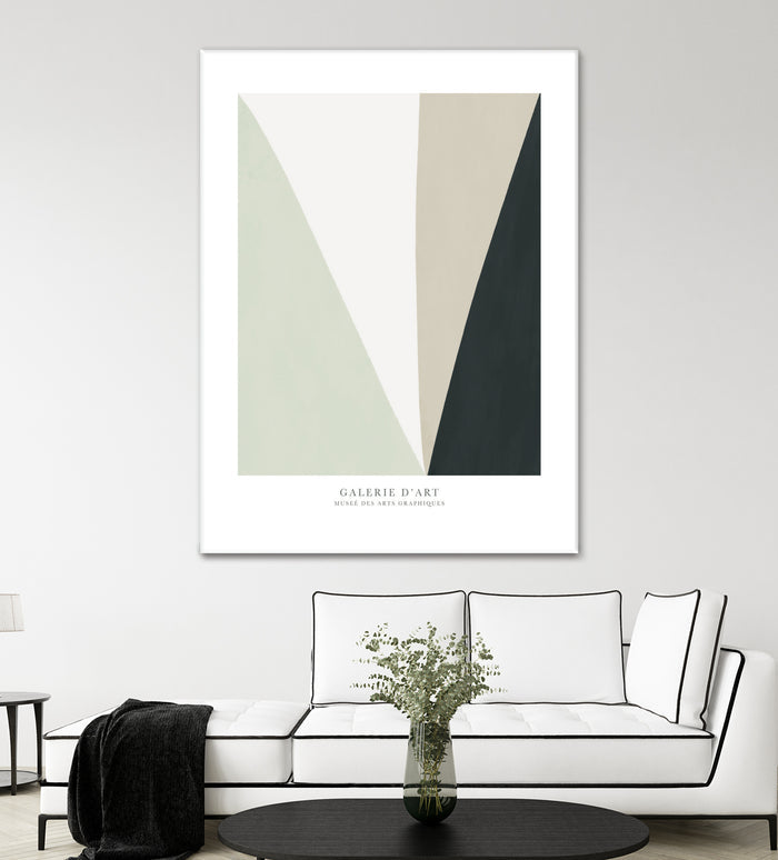 Art Graphique II by M studio on GIANT ART - beige scandinavian