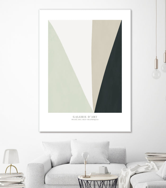 Art Graphique II by M studio on GIANT ART - beige scandinavian