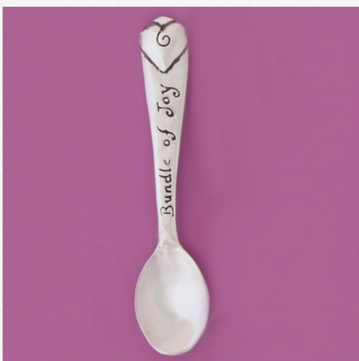 BABY SPOONS- Handcrafted in Nova Scotia in lead free Pewter