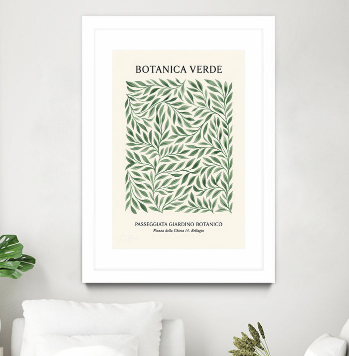 Matted and Framed White / 24 x 32 inches