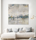 Broken Road IV by Daleno Art on GIANT ART - green abstract