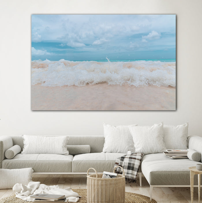 Caribbean Rush 1 by ©AnitasBellasArt on GIANT ART - blue coastal