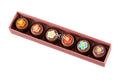 CHOCILO 6 Pack Flower Pot Praline Milk Chocolates Gift Box - 75g