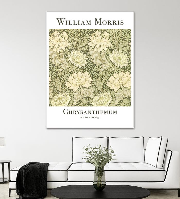 Chrysanthemum by William Morris on GIANT ART - typography flowers and plants typography