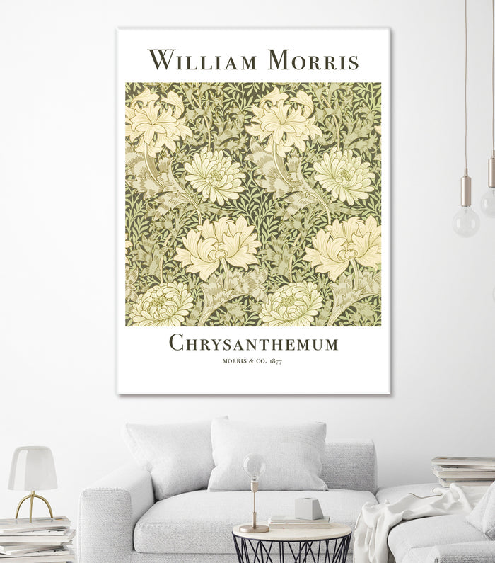 Chrysanthemum by William Morris on GIANT ART - typography flowers and plants typography
