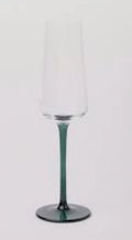 Coloured Stem Champagne Flutes