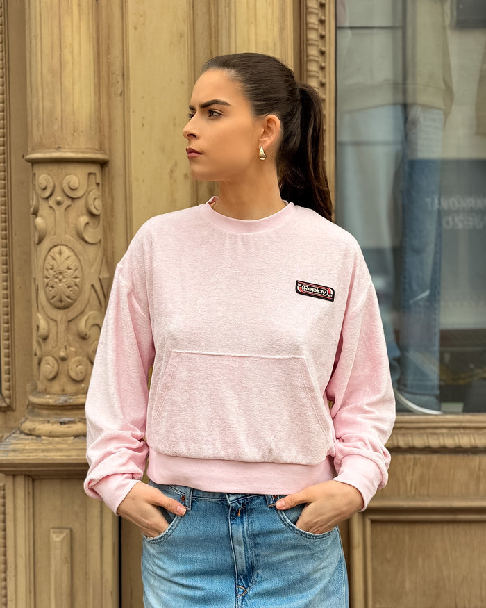 DÁMSKÁ MIKINA REPLAY Z FROTÉ