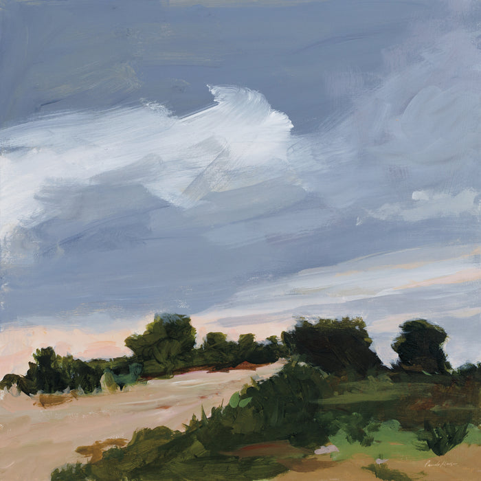 Darkening by Pamela Munger on GIANT ART - blue