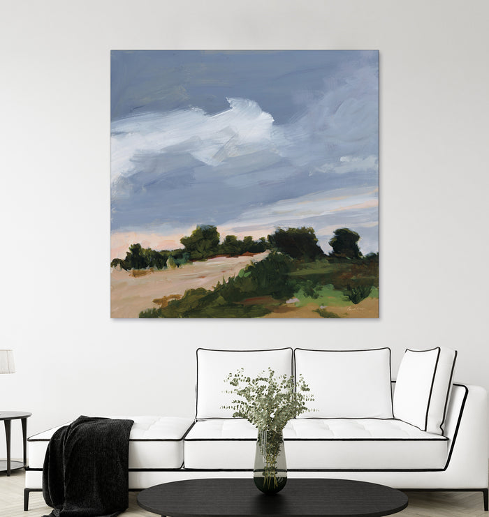 Darkening by Pamela Munger on GIANT ART - blue