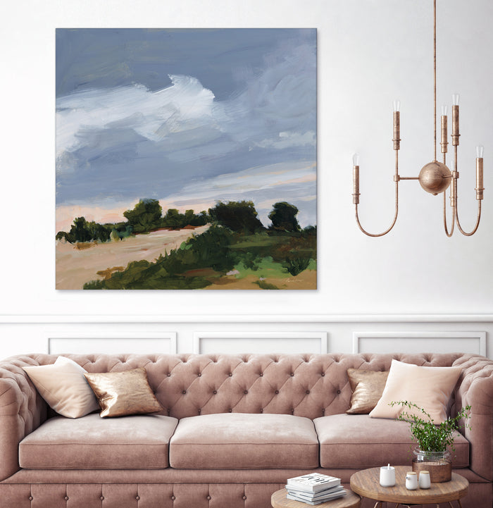 Darkening by Pamela Munger on GIANT ART - blue