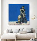 Dymas by Jacques Clement on GIANT ART - blue figurative corps nu
