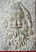 Embossed Santa Wall Hanging