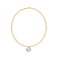 Enewton Reflections Clear Crystal Birthstone Bracelet – 2mm 14kt Gold-Filled