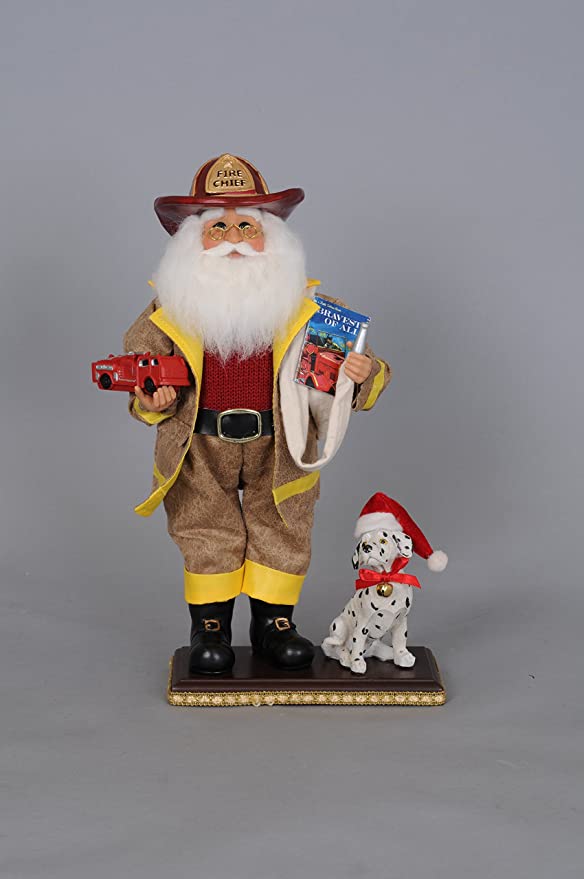 Fire Chief Santa