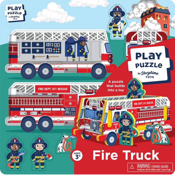 FIRE TRUCK Play Puzzle