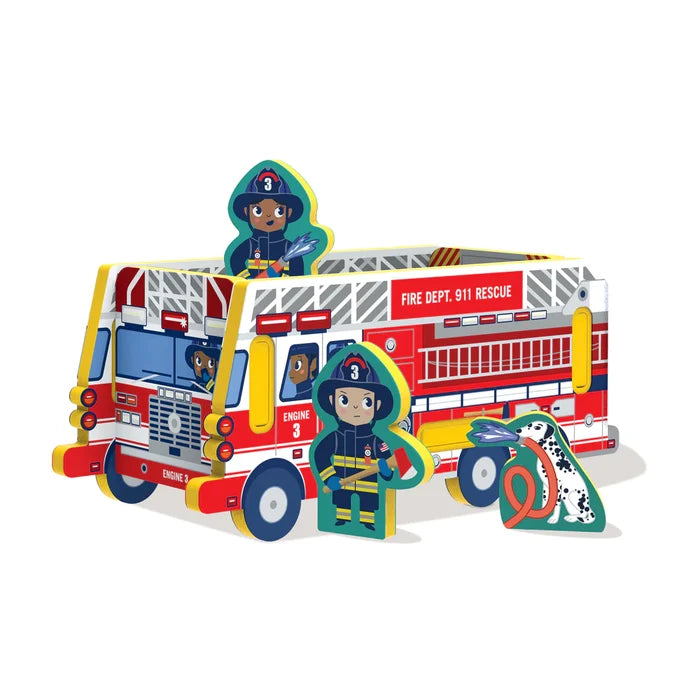 FIRE TRUCK Play Puzzle