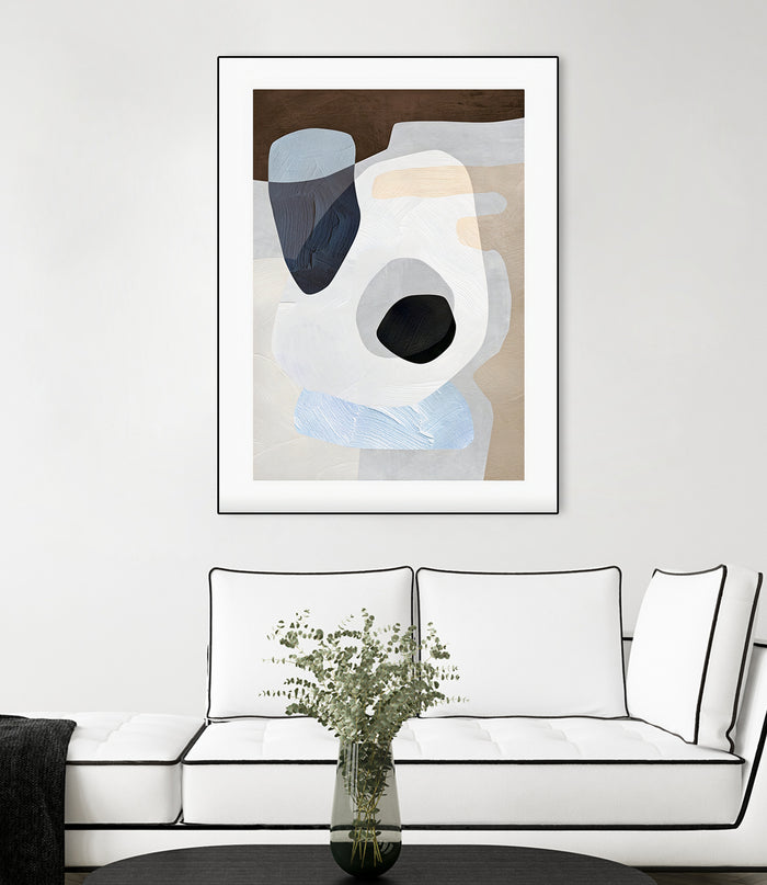 Formes III by M Studio on GIANT ART - green abstrait abstrait