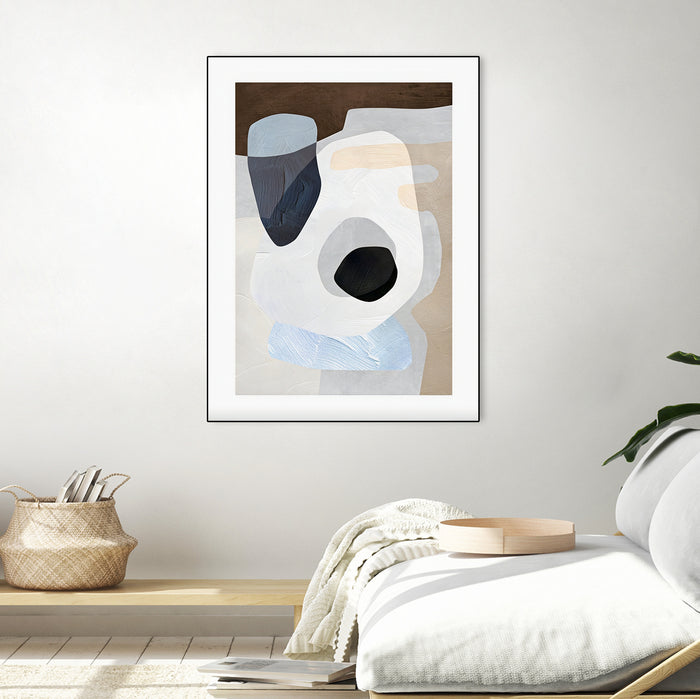 Formes III by M Studio on GIANT ART - green abstrait abstrait
