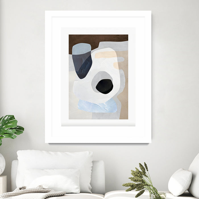 Matted and Framed White / 20 x 24 inches