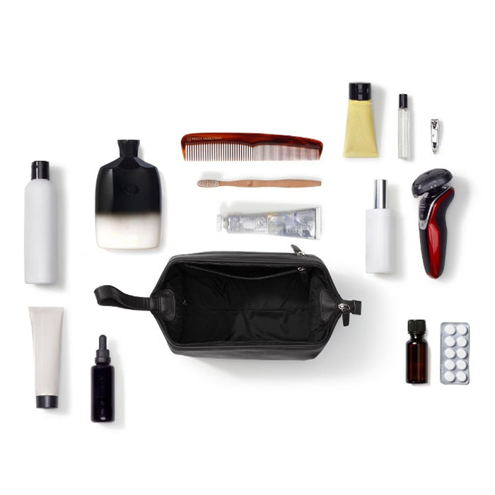 Framed Toiletry Bag Navy Blue
