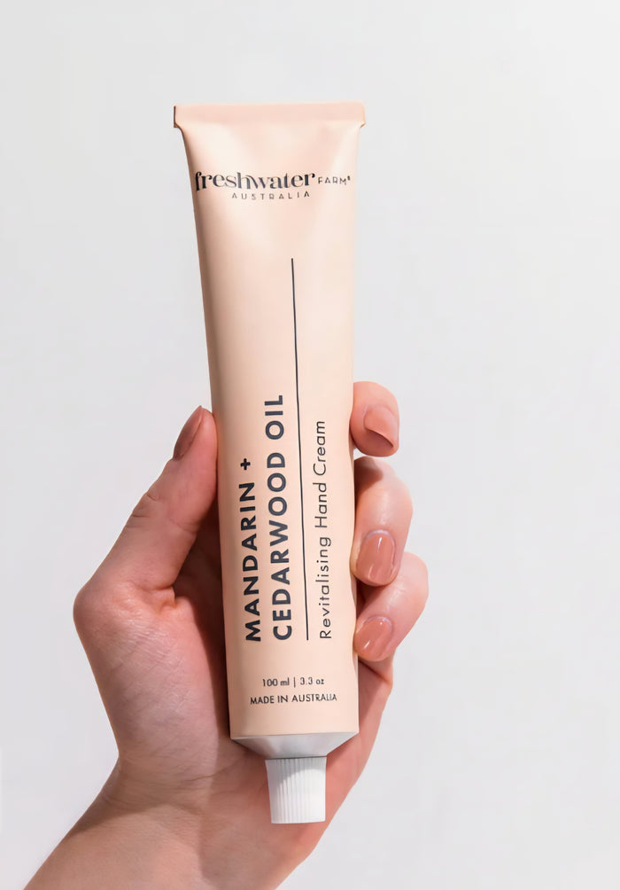 FRESHWATER FARM | Revitalising Mandarin + Cedarwood Handcream 100ml