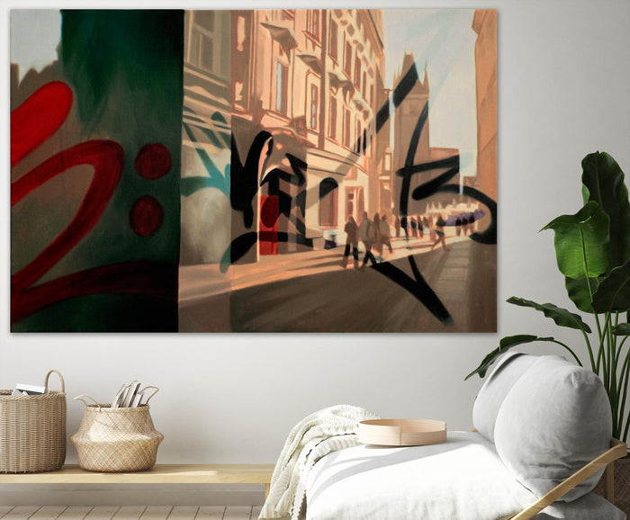 From Old Town by James Nye on GIANT ART - beige street art canadian artists