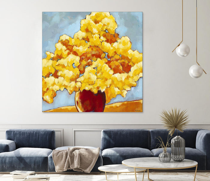 Golden Glory by Bram Rubinger on GIANT ART - orange flowers bouquet