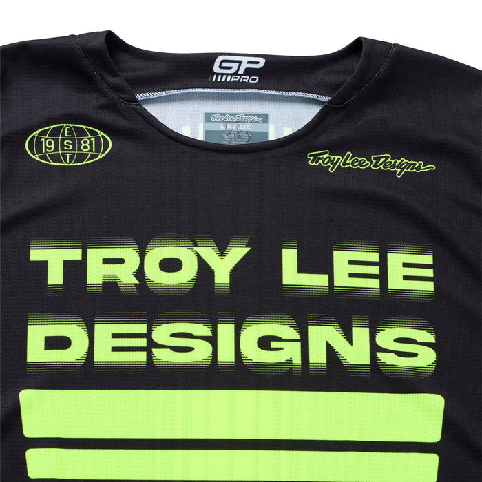 GP Pro Jersey Segment Black / Flo Yellow