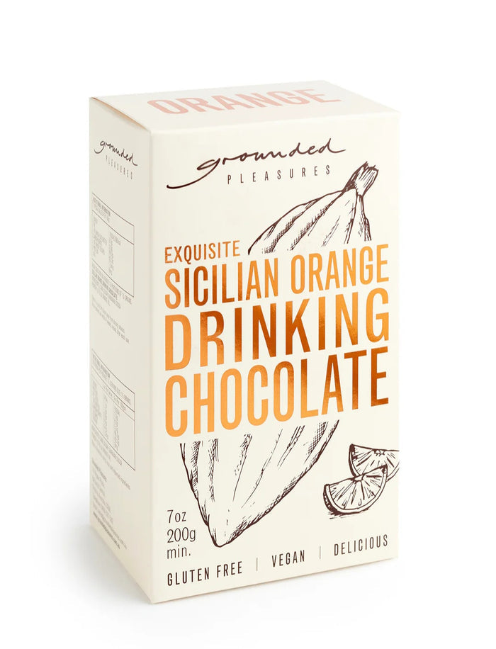 GROUNDED PLEASURES - Sicilian Orange Drinking Chocolate - 50g