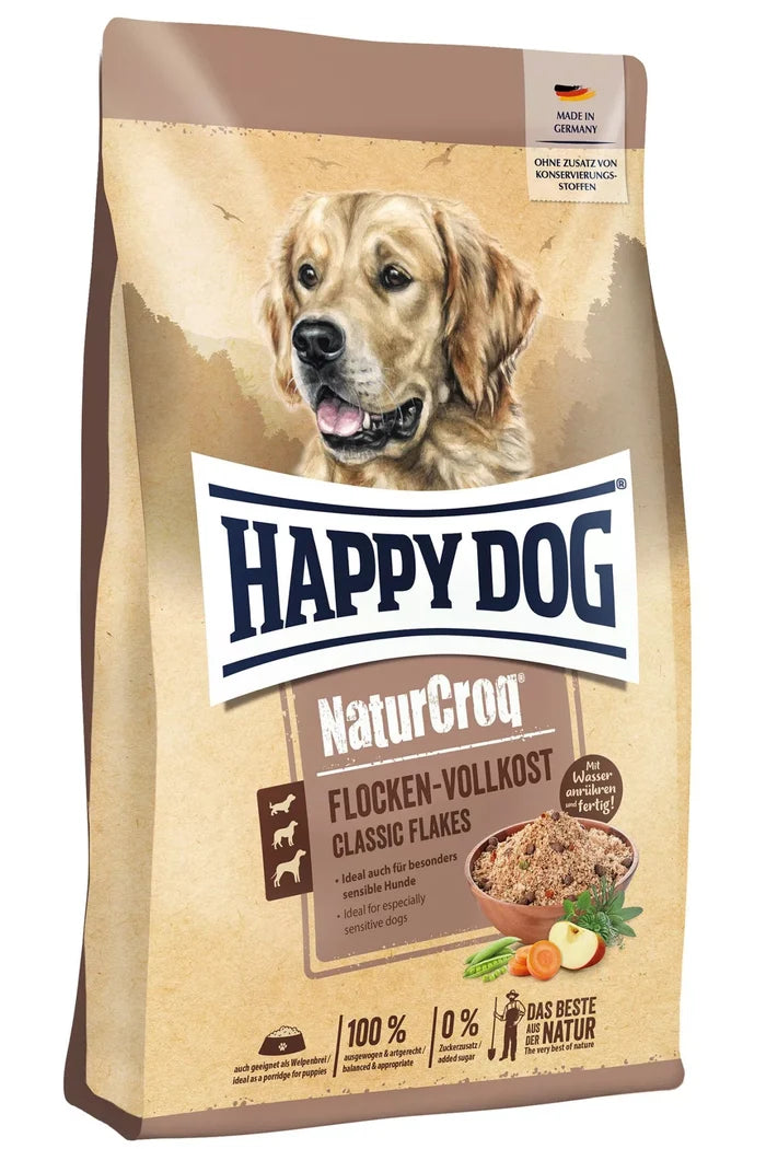 Happy Dog NaturCroq Flocken-Vollkost