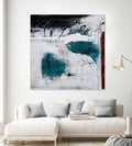 Hasty Choice by Daleno Art on GIANT ART - blue abstract