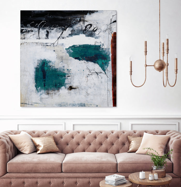 Hasty Choice by Daleno Art on GIANT ART - blue abstract