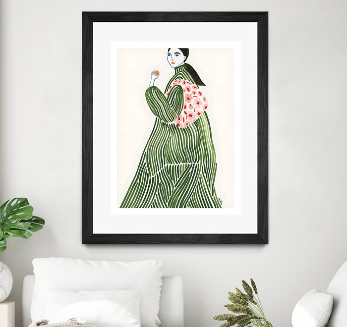 Matted and Framed Black / 20 x 24 inches