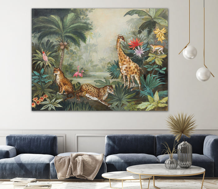 Jungle Life by Julia Purinton on GIANT ART - multi botanical floral