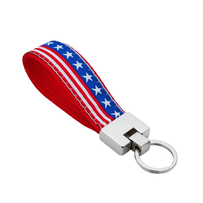 STARS-STRIPES-DOG-KEY-RING