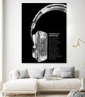 Last Night a DJ (Black) by Mercedes Lopez Charro on GIANT ART