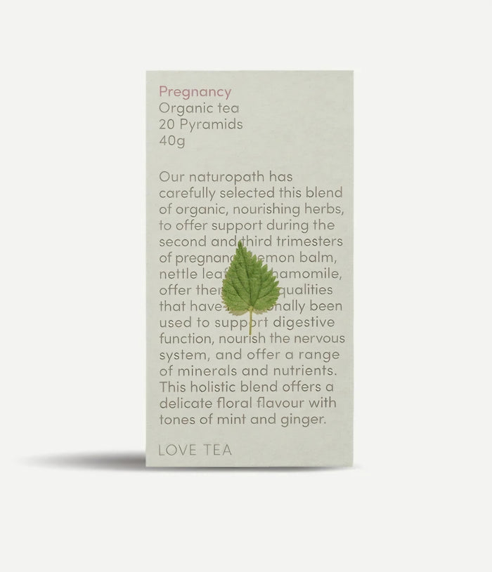 LOVE TEA Pregnancy Pyramid Tea Bags