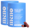 MENO - Brain Health & Memory Support Capsules - 2 Bottle Subscription