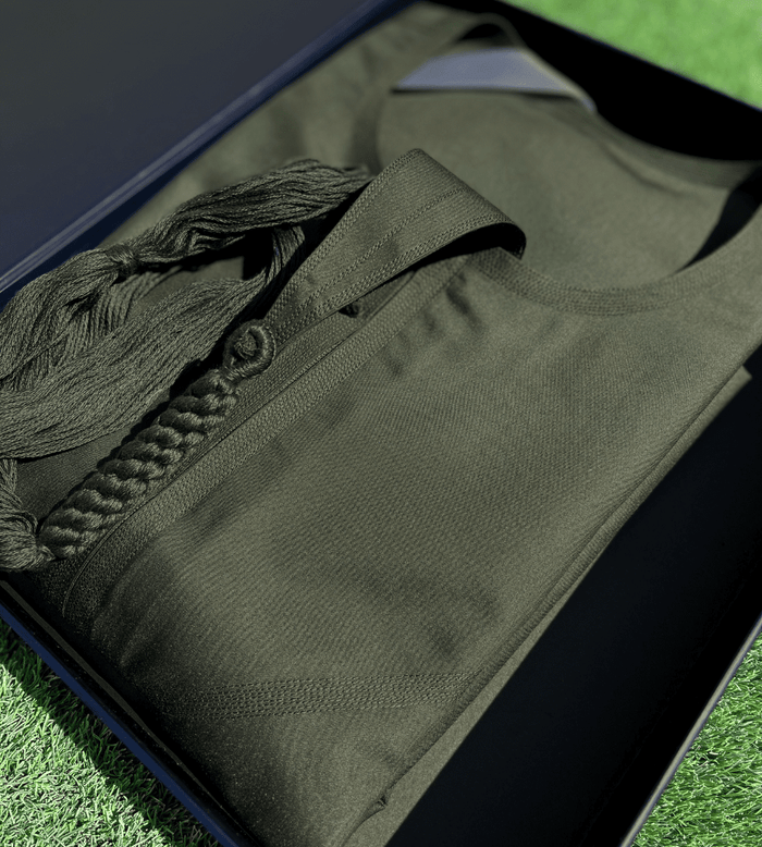 Mens Forest Green Emirati Thobe