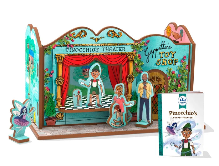PINOCCHIO’S PUPPET THEATER BOOK/PLAYSET