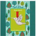 PLANT A TREE- Pewter Ornament- HUMMINGBIRD by Basic Spirit