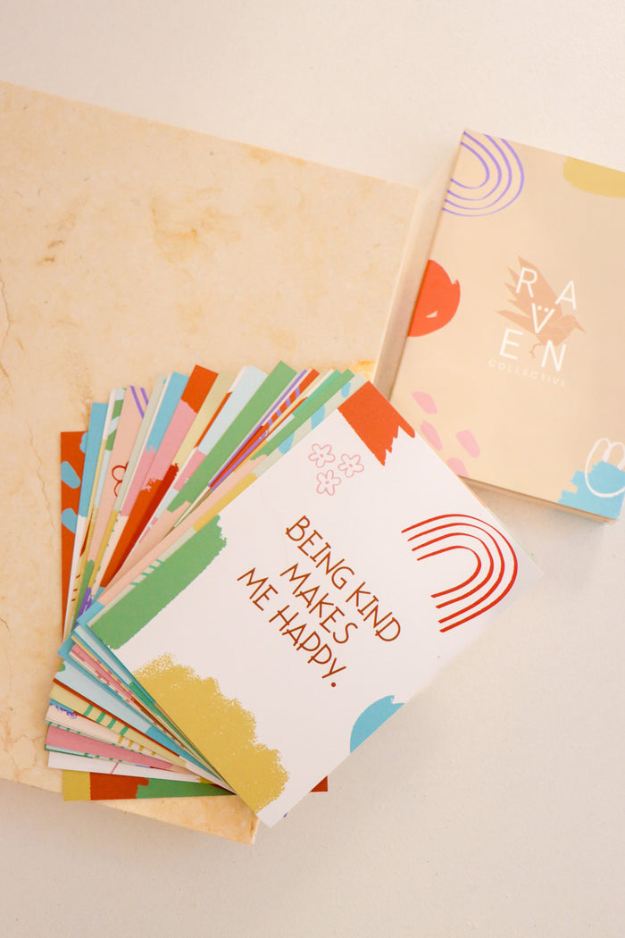 RAVEN COLLECTIVE - Mighty Minds Affirmation Cards.