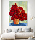 Red Blake by Bram Rubinger on GIANT ART - red flowers bouquet